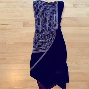 BCBG strapless dress